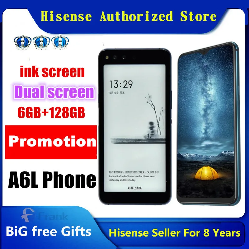 Hisense A6L смартфон с 5 5-дюймовым дисплеем процессором Snapdragon 660 ОЗУ 6 ГБ ПЗУ 9 0 63 МП Android