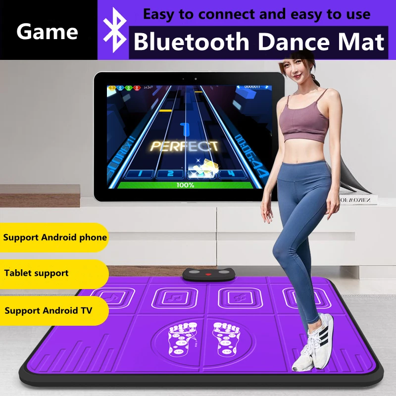 Коврик для йоги ТВ планшета Игровая приставка с Bluetooth-контроллером Портативное