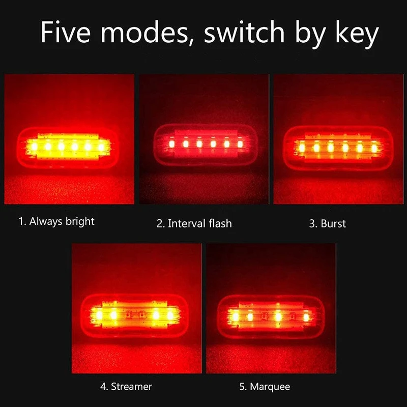 Ночник для верховой езды умный сенсор тормозной задний светильник велосипедный