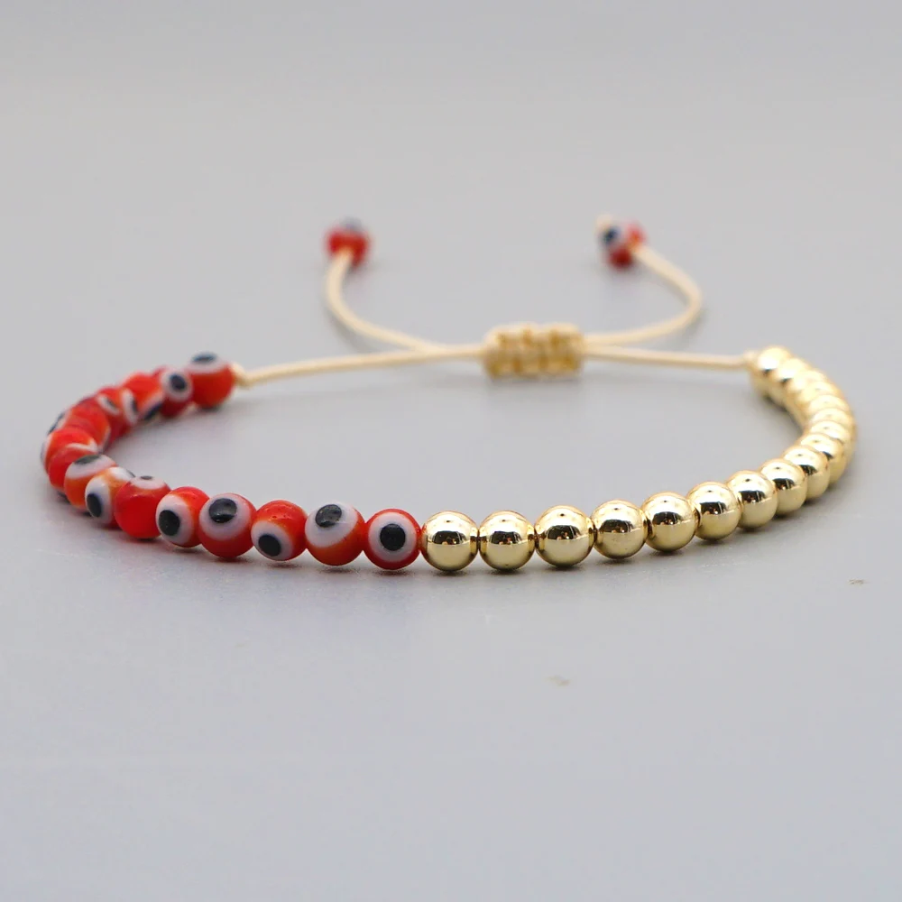 Go2Boho Turkish Evil Eye Bracelets Boho Pulseras Mujer 2020 Handmade Bracelet For Womens Jewellery Japan Inoxidable Golden Beads | Украшения
