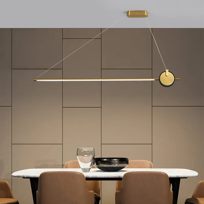 

Modern Long Strip Pendant Light bedroom pendant lamp Fixture Restaurant Dining Room Kitchen Home Decor Hanglamp indoor lighting