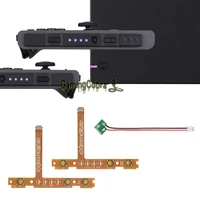 extremerate violet firefly led tuning kit for ns switch joycons dock joycon sl sr buttons ribbon flex cable indicate power led