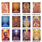 Картина на холсте Alex серый трипси-психоделический абстрактные плакаты и принты Современный домашний декор настенные художественные картины для гостиной