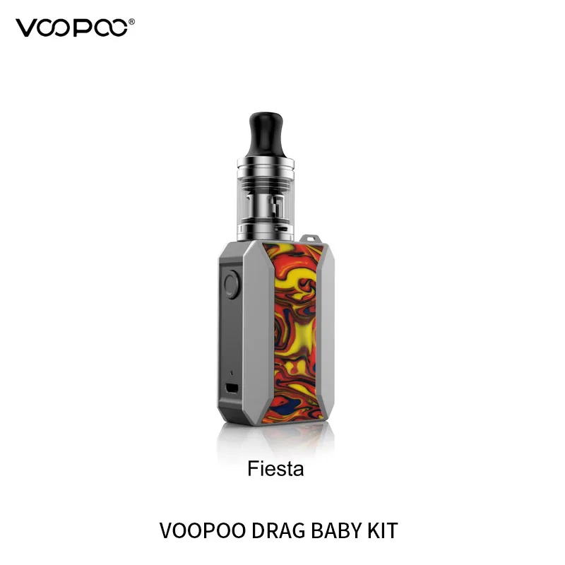Новый комплект Voopoo Drag Baby Trio встроенный аккумулятор 1500 мА/ч с баком для вейпа 1 8 мл