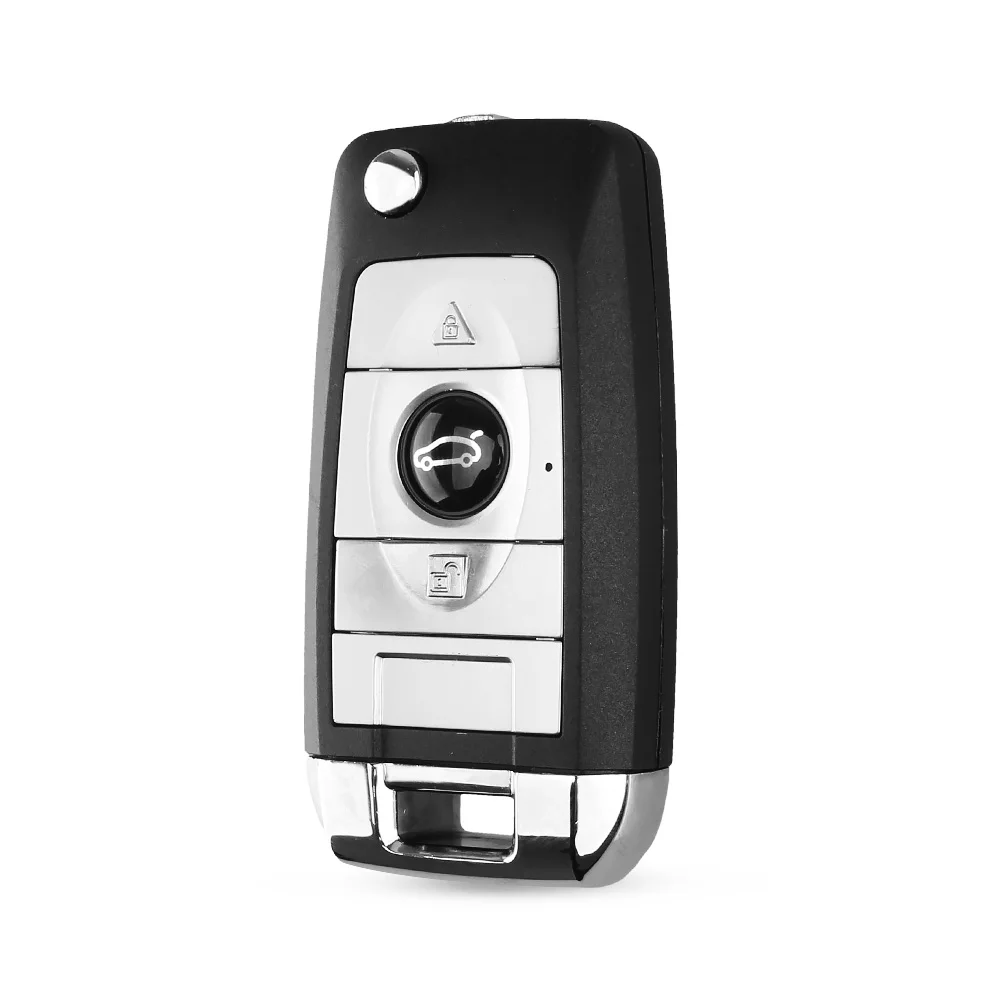 Чехол Dandkey для Volkswagen VW Jetta Golf Passat Beetle Polo Bora 3 кнопки без лезвия | Автомобили и