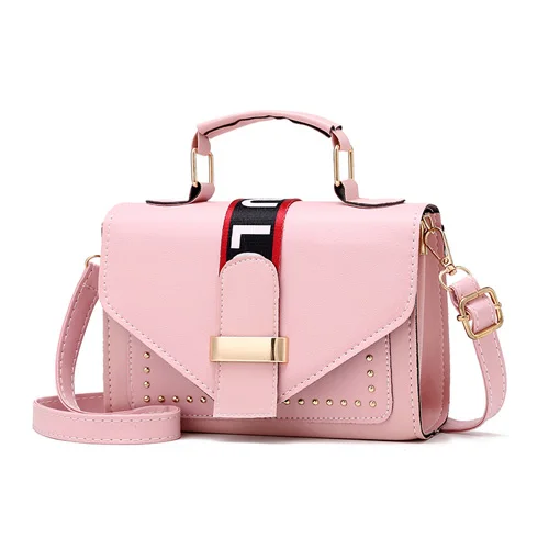 pink REPRCLA роскошная дизайнерская женская сумка модная сумка через плечо из искусственной кожи женские сумки - Цвет: pink