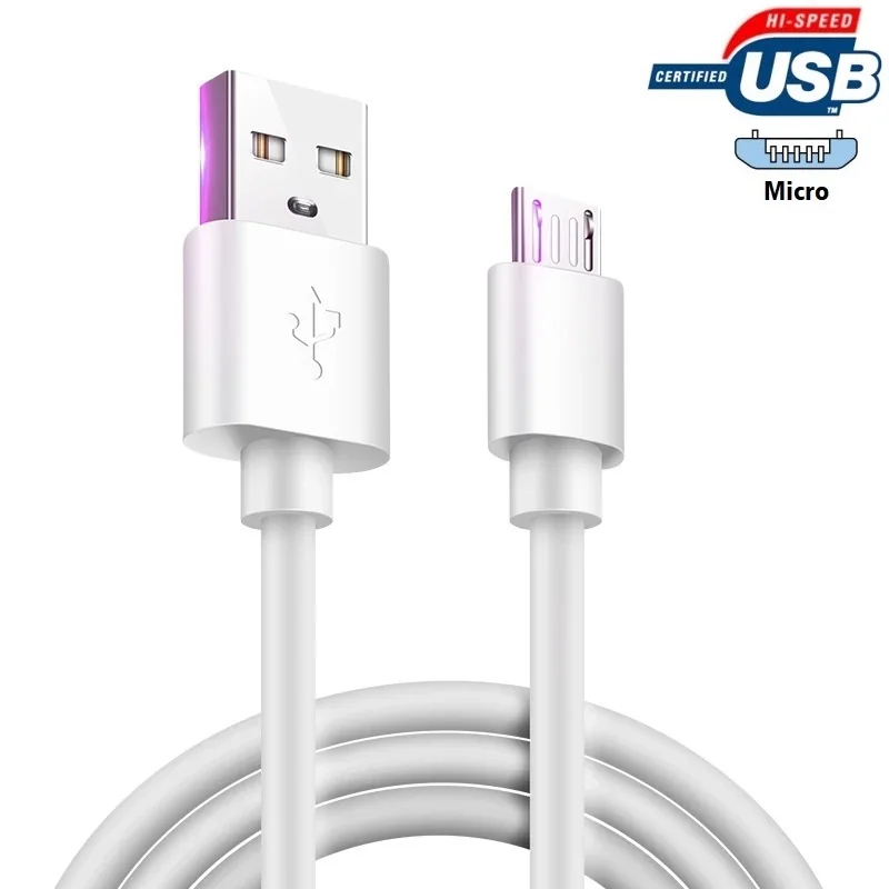 Usb кабель Micro USB 5 футов для передачи данных и зарядки 2 в 1 мобильный телефон