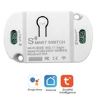 Беспроводной дистанционный выключатель Tuya10A для умного дома, лампа топотическая с поддержкой Wi-Fi, Модуль светильник ллера для Alexa Google Home, 531 шт.