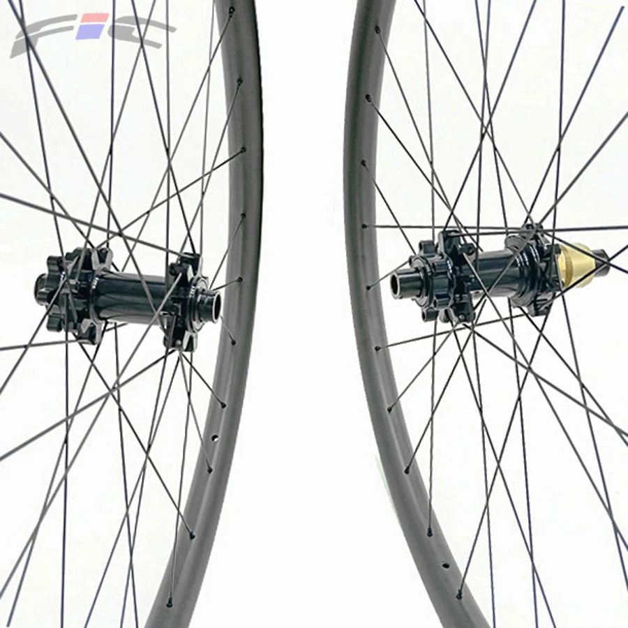 FIC MTB 29er 36-мм широкие бескрючковые колеса с втулками Powerway M45 на 6 болтах AM carbon 27,5-дюймовые асимметричные бескрючковые колеса MTB.