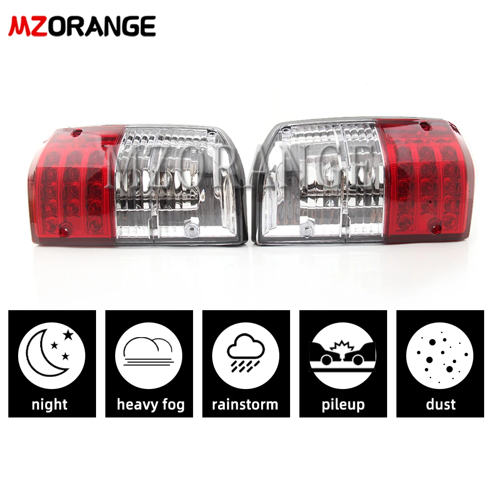 MZORANGE Tail светильник для Nissan Patrol GQ 1988 1997 серии 1 2 26550 05J00 красный фонарь стоп сигнала