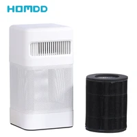 homdd new home smart air purifier hepa pm2 5 negative ion desktop purifiers wireless charging bluetooth speaker uvc air cleaner