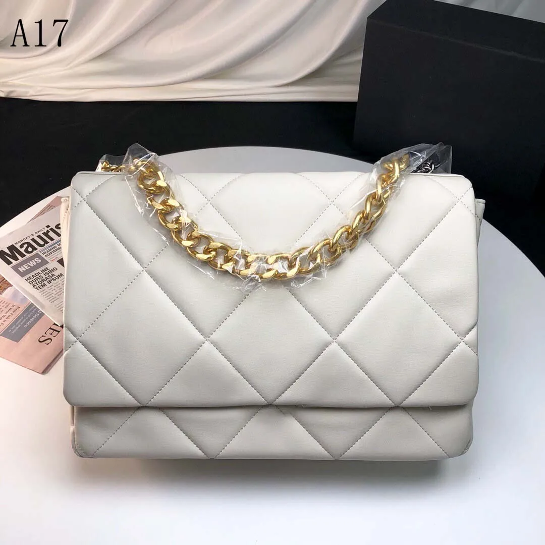 

2021 New Luxury Jewelry Ladies Leather Lattice Chain Shoulder Bag Designer Handbag Messenger Bag Dinner Small Square Bag