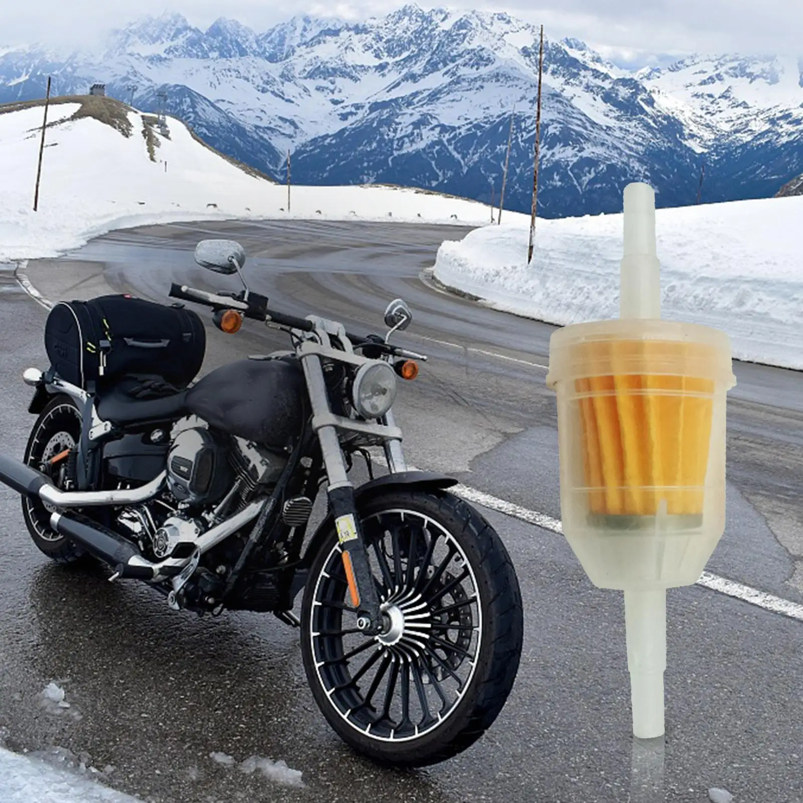 

5Pcs Universal Motorcycle Car Petrol Gas Gasoline Liquid Fuel Filter Oil Cup Car Accessories