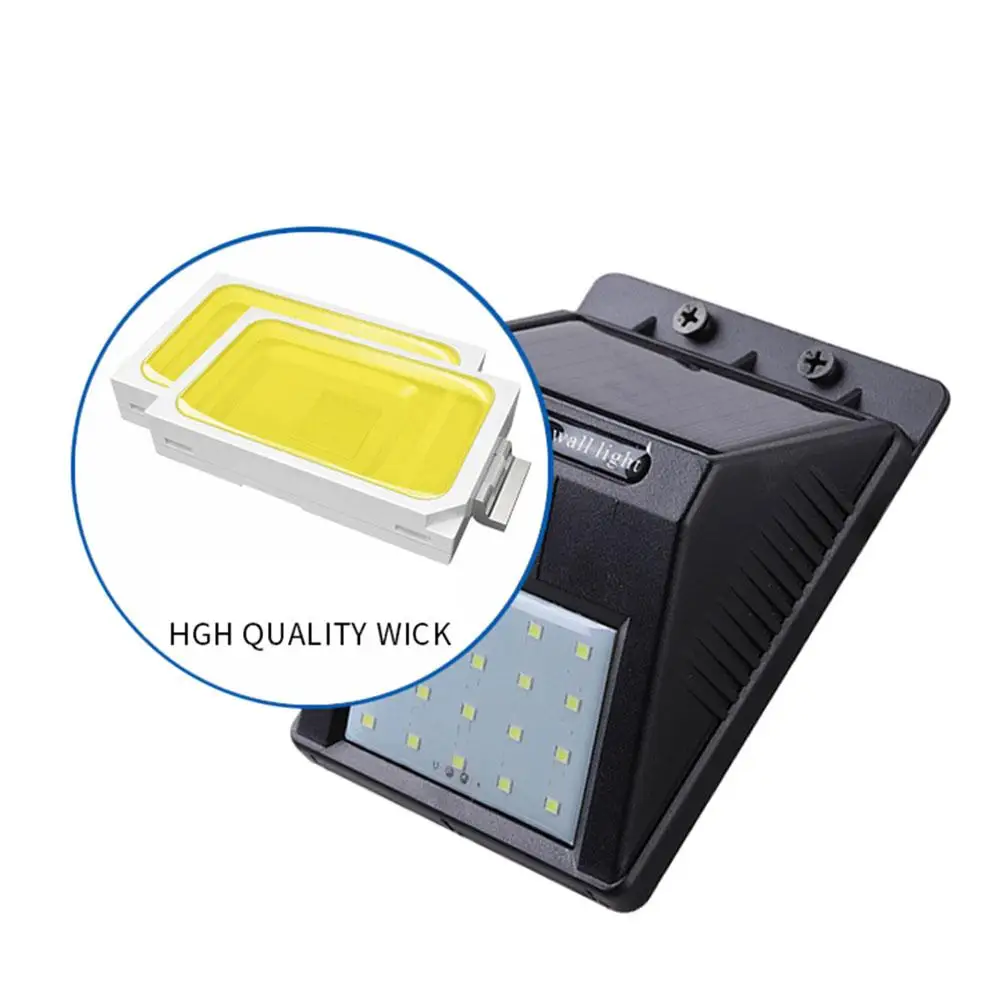 Уличная лампа с солнечной батареей датчик движения PIR на батарее