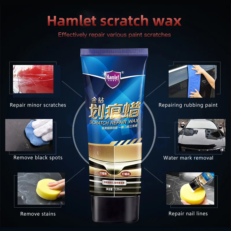 Инструмент для удаления царапин и завитков автомобиля 120 мл | Автомобили