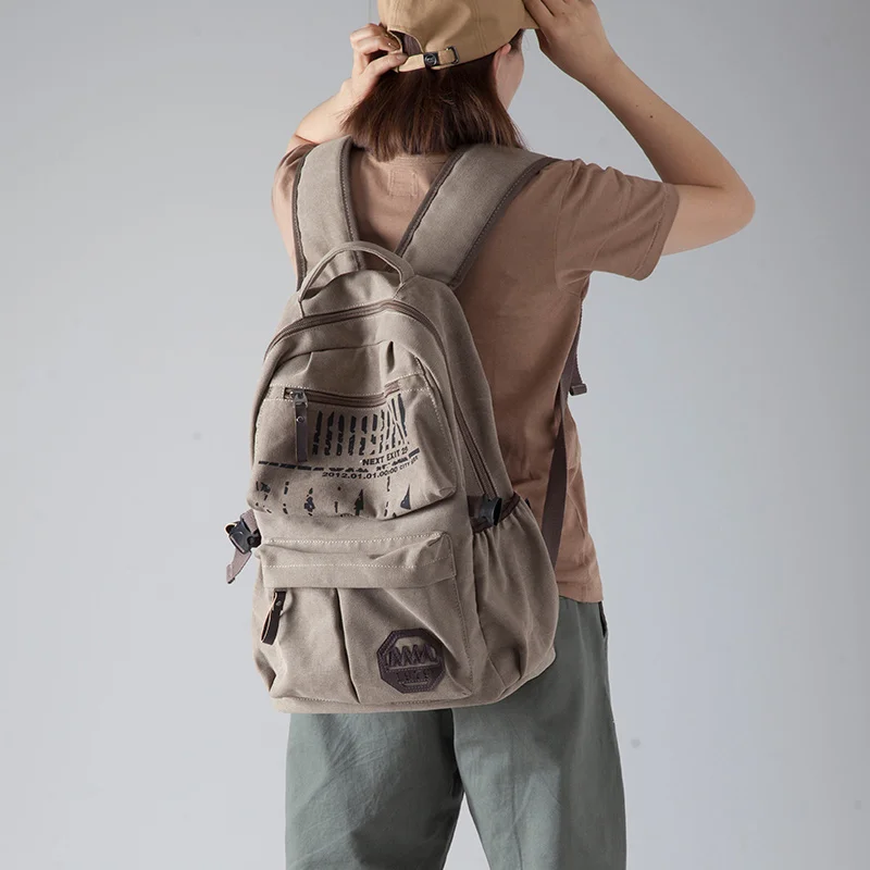 

2021 Fashion Casual Backpack for Men and Women, Large Capacity Multi-functional Bag Simple Fashion Casual Bag BBA259--BBA262