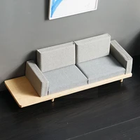 112 house furniture wooden mini couch miniature accessories house style sofa kits modern s furniture c1i2