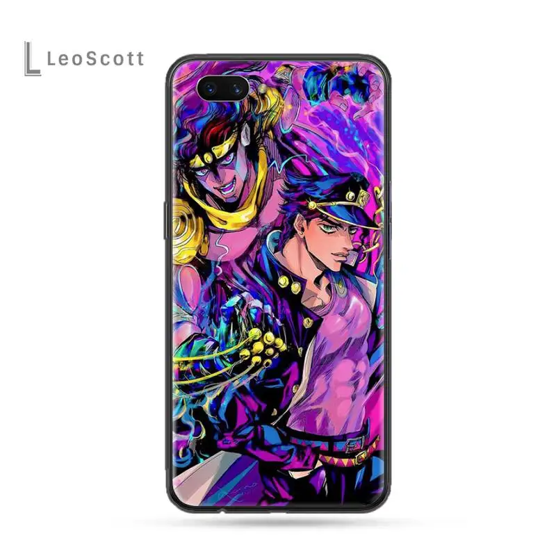 

JoJo's Bizarre Adventure anime art Phone Case For OPPO F 1S 7 9 K1 A77 F3 RENO F11 A5 A9 2020 A73S R15 REALME PRO