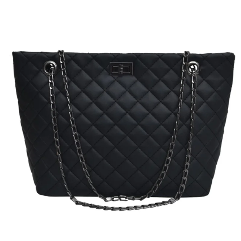 Роскошные женские сумки дизайнерские кожаные с цепочкой большие на плечо 2020