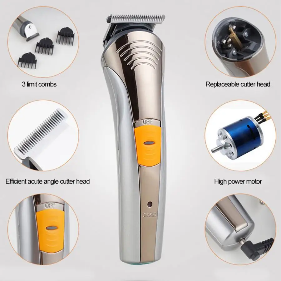 Многофункциональная электрическая машинка для стрижки волос с вилкой