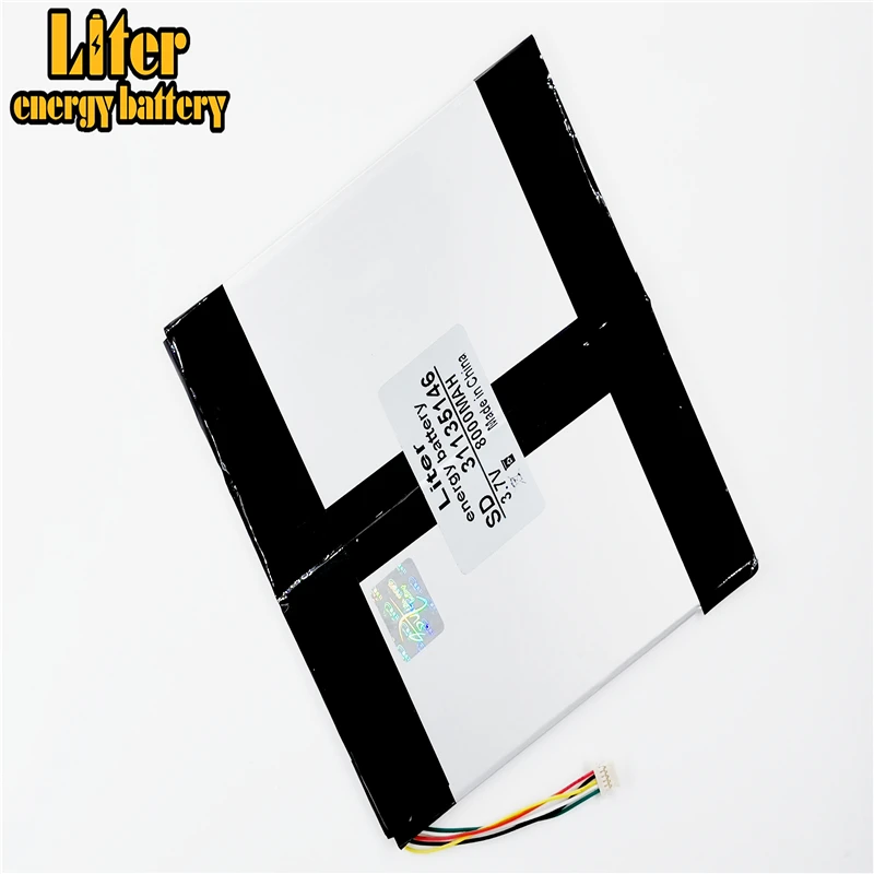 Универсальный литий-ионный аккумулятор для планшетного ПК 31135146 3 7 в 8000 мАч |