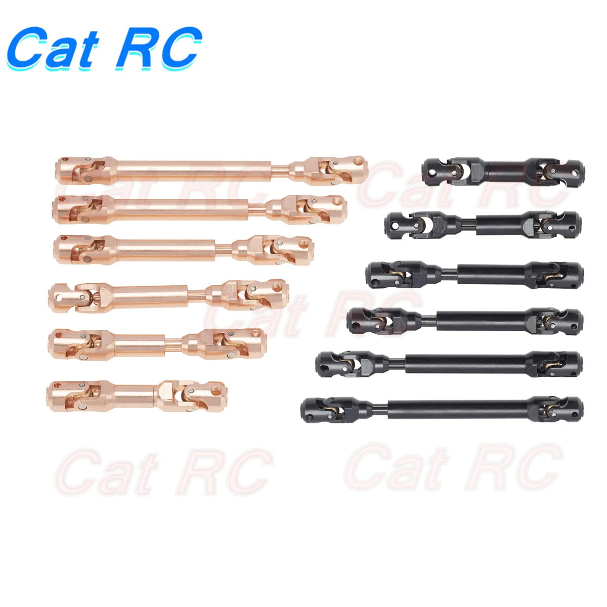 

Universal Spline Metal Drive Shaft CVD For RC Crawler TRX4 SCX10 90046 Wraith TAMIYA Truck RC car catRC