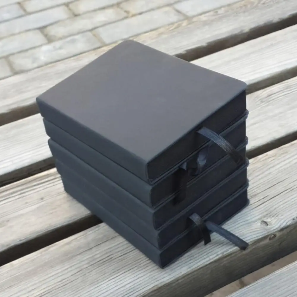 Блокнот А5/А6 с черной заготовкой альбом для скетчей из бумаги сделай сам|Записные