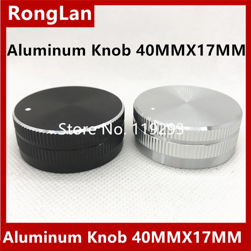 [BELLA]Aluminum Knob 40mm wide 17mm high 40 * 17 40MMX17MM 40X17MM flower teeth 15*6MM hole--40pcs/lot(2 box)