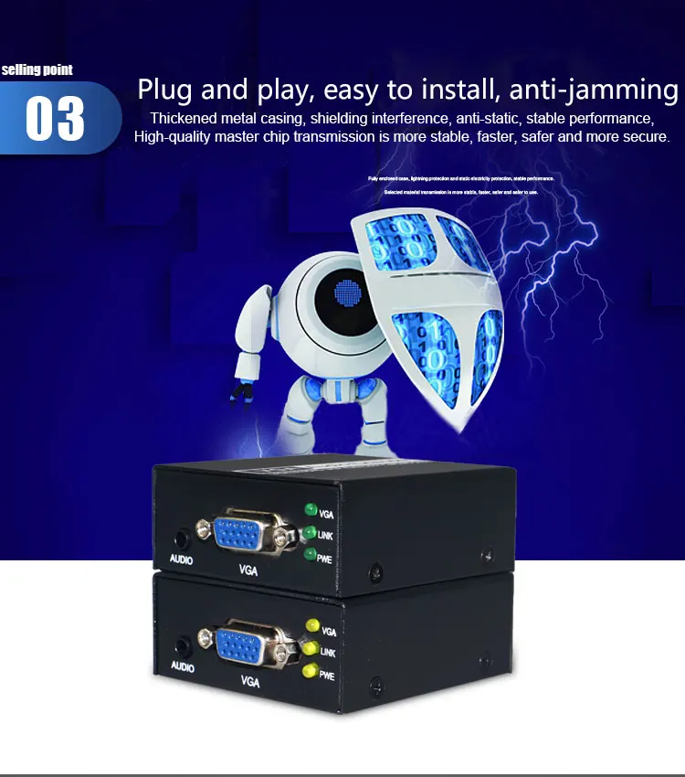Расширитель порта VGA 200 м 1xSplitter hdmi передатчик и приемник TX/RX расширитель через Cat5e/Cat6 UTP кабель RJ45 LAN Ethernet 1080P
