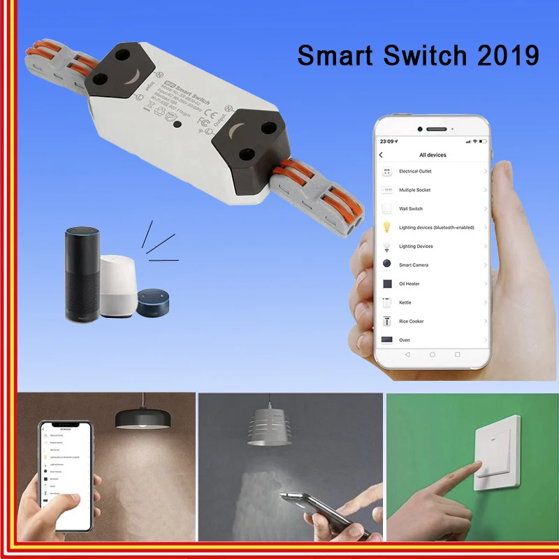 2019 НОВЫЙ Wifi умный выключатель света Универсальный Diy Беспроводной пульт