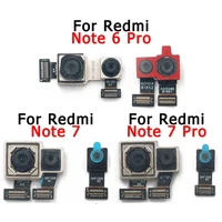 original front back camera for xiaomi redmi note 7 6 pro rear frontal selfie backside camera module flex replacement spare parts