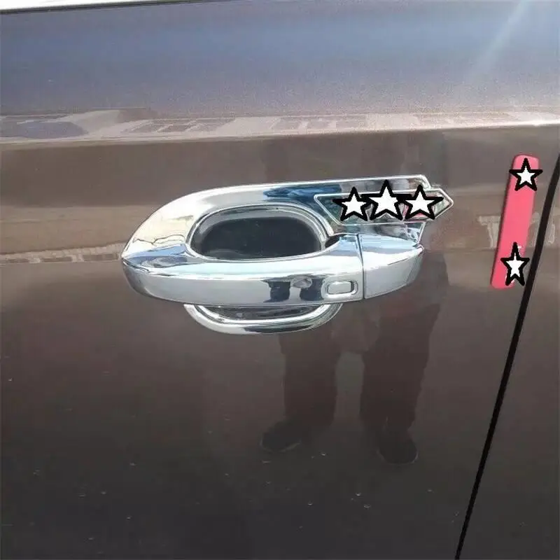 Автомобильные дверные ручки автомобильные хромированные декоративные Стайлинг