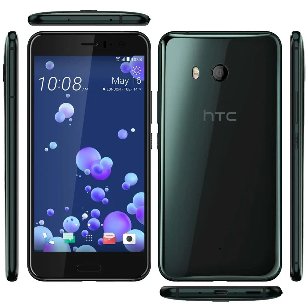 

Original Dual Sim Android 7.1 Used Smartphones 4GRAM+64GROM 4G LTE HTC U11 16MP Octa Core 5.5" Mobile Phones Celulares Unlocked