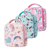 children insulated unicorn lunch bag women insulation new thermal bag food door tote oxford travel necessary picnic bag for food