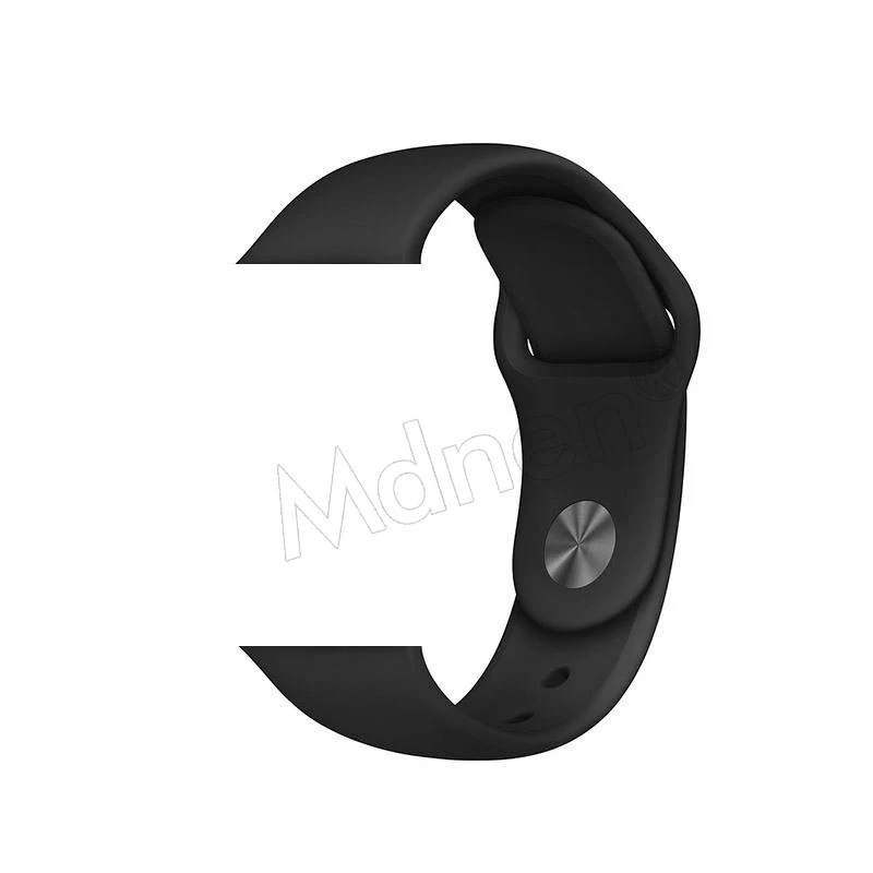 Силиконовый ремешок-петля для Apple Watch 42 мм 38 мм Iwatch 5 4 3 2 1 браслет с магнитной пряжкой - Цвет ремешка: 1 Black