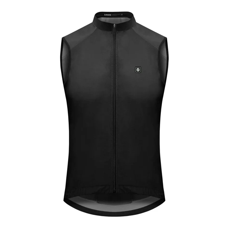Siroko ветрозащитный жилет Велоспорт Джерси Мужская велосипедная куртка одежда для