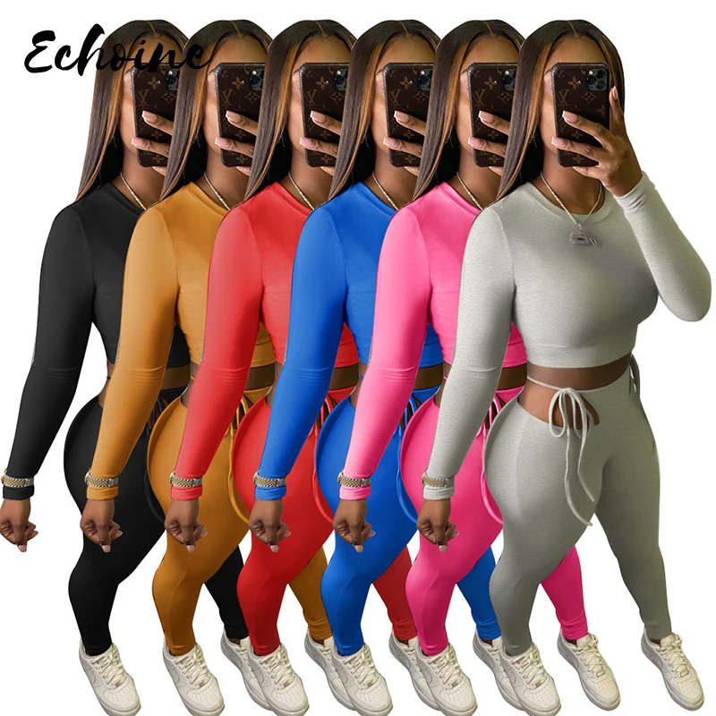 

С круглым вырезом; Длинный рукав детский топ-футболка с коротким рукавом с изображением шнурок лодыжки-Длина штаны открытым пупком выдалбл...