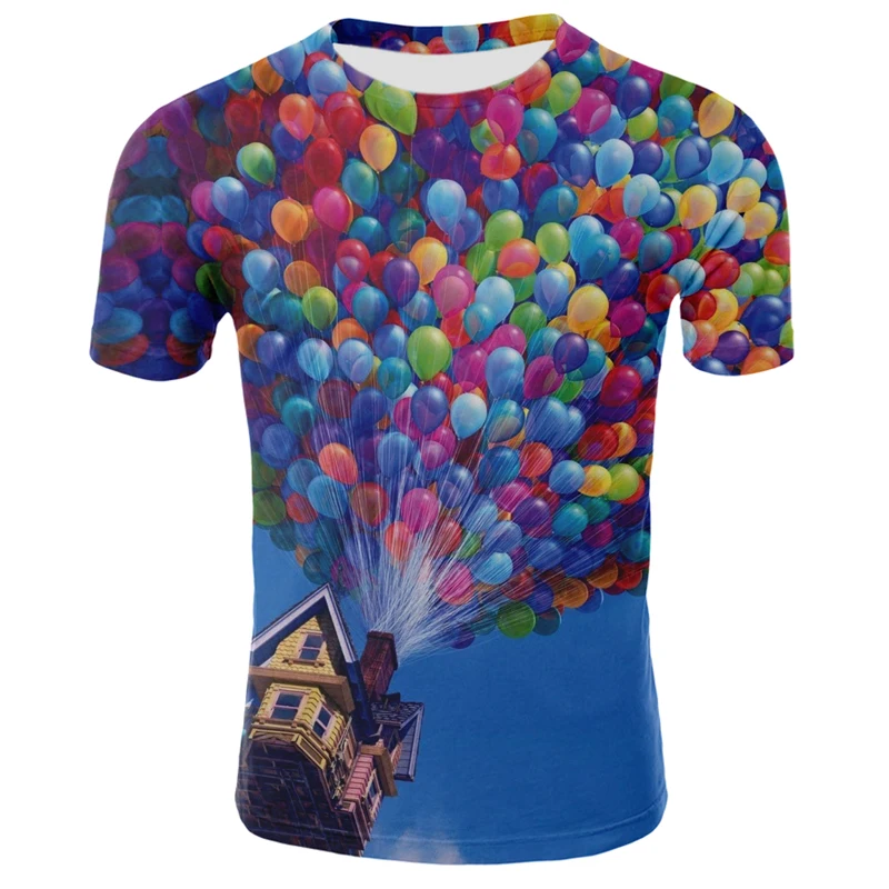 

Camiseta estampada con cerveza/fruta/lata/3D para hombre y mujer, camiseta estampada en 3D, camiseta de manga corta