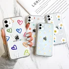 Чехол Funda для Iphone 11, чехлы для IPhone 12 Pro Max, Apple iphone 13 Mini XS XR 7 8 6 S Plus SE 2020, прозрачный чехол из ТПУ для Iphone 11