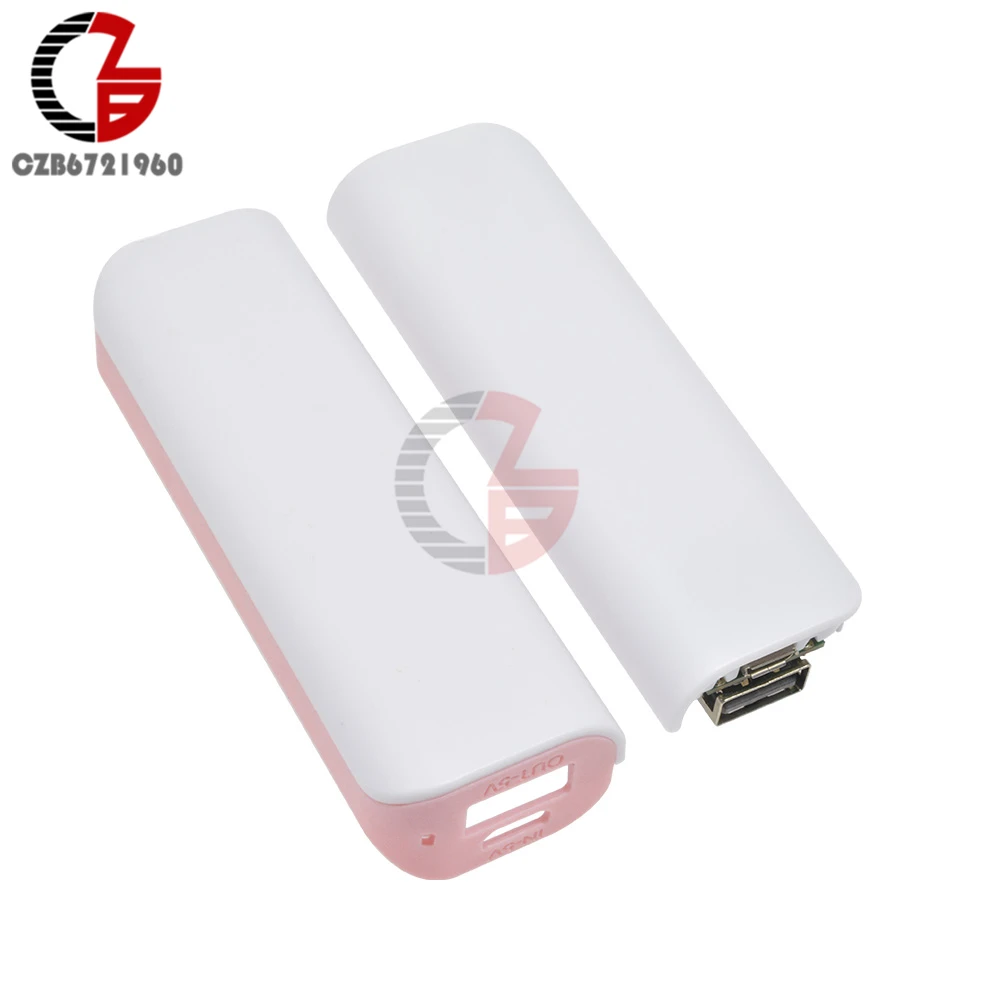 18650 USB Мощность банк Батарея Зарядное устройство чехол сделай сам, коробка для iPhone samsung Xiaomi Smart Phone MP3 Электронный LED мобильная зарядка 5В 1A