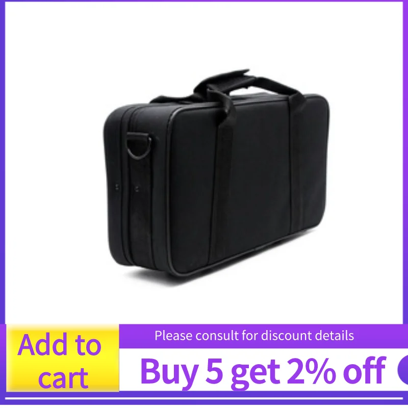 

Black Foam Padded Thicken Oxford Cloth Sotrage Bag Clarinet Box Case With Handle Strap Clarinet Protection Accessories