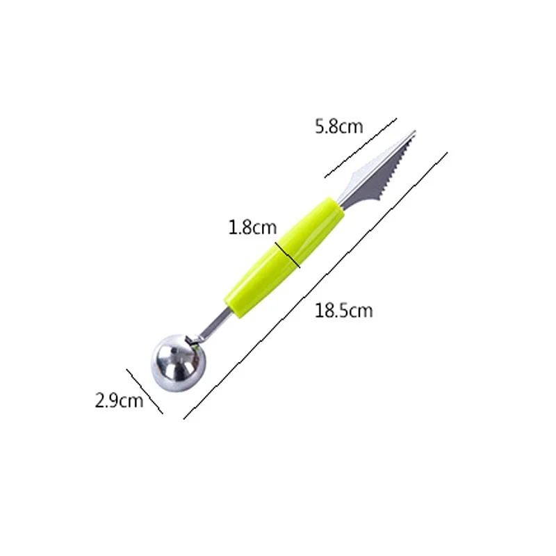 Нож для вырезания фруктов арбуза дыни ложка-шарик инструмент-ложка | Дом и сад