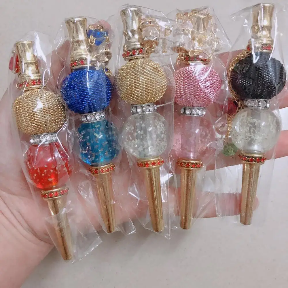 Светящийся в темноте ручной работы инкрустированный ювелирный тупой держатель