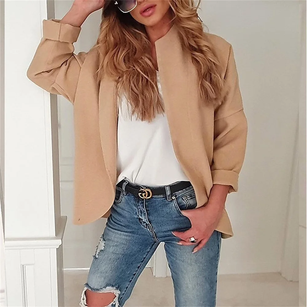 2019 осеннее Новое поступление пальто женское с длинным рукавом нерегулярная