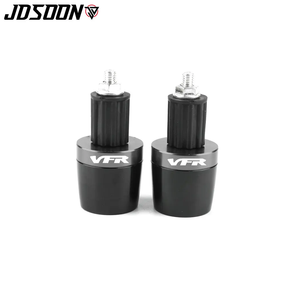 For Honda VFR400 NC30 VFR750 VFR800/F VFR 800 VFR1200/F Motorcycle Parts CNC 7/8&quot22MM Handlebar Grips Handle Bar Cap End Plugs |