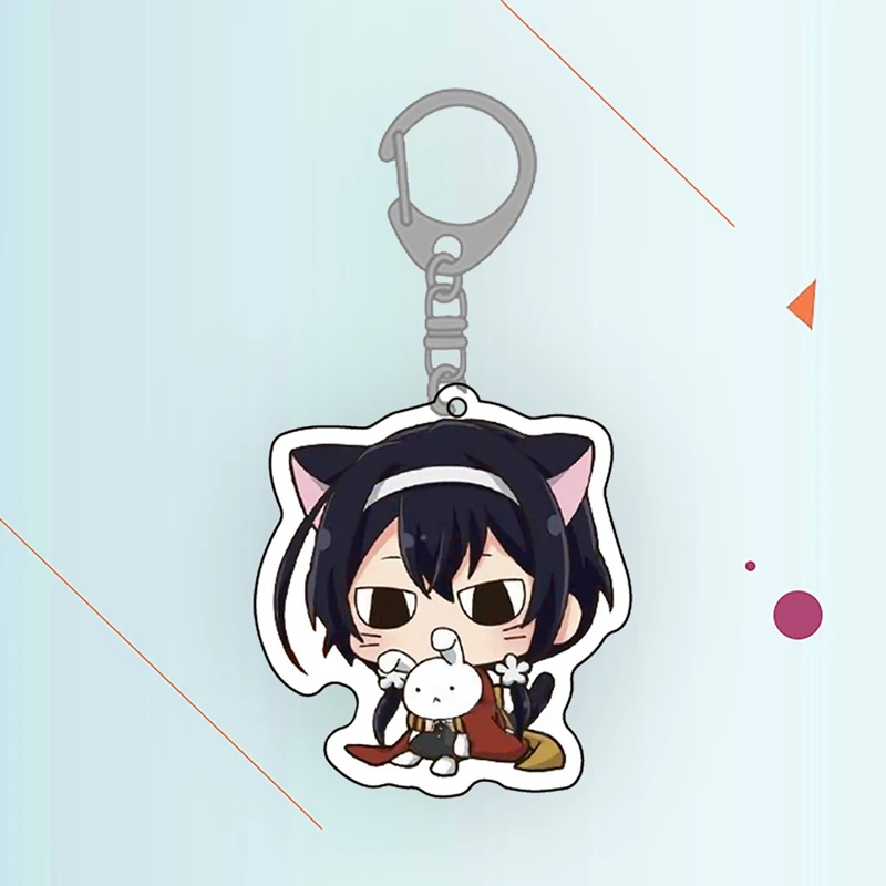 1 шт. аниме Bungou бродячие собаки двухсторонний акриловый брелок Подвеска