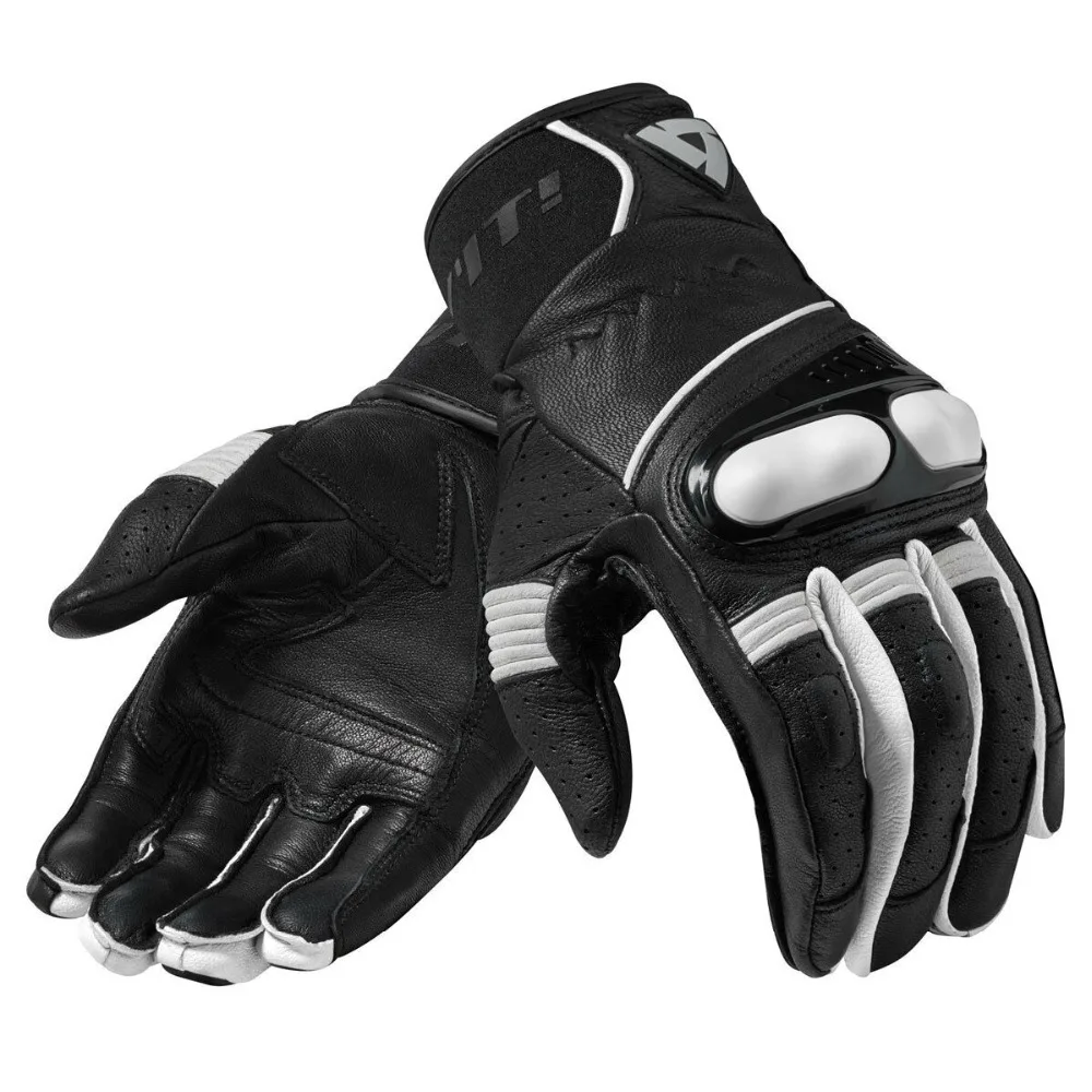 

2020 Revit Gloves Hyperion Gloves Black Neon MX Racing Genuine Leather Motorbike Protective Glove
