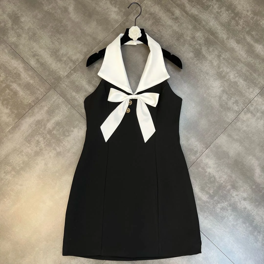 

ZCSMLL женский цветной жилет с бантом и открытой спиной на молнии, новый сексуальный однотонный модный темпераментный жилет на весну и лето 2021