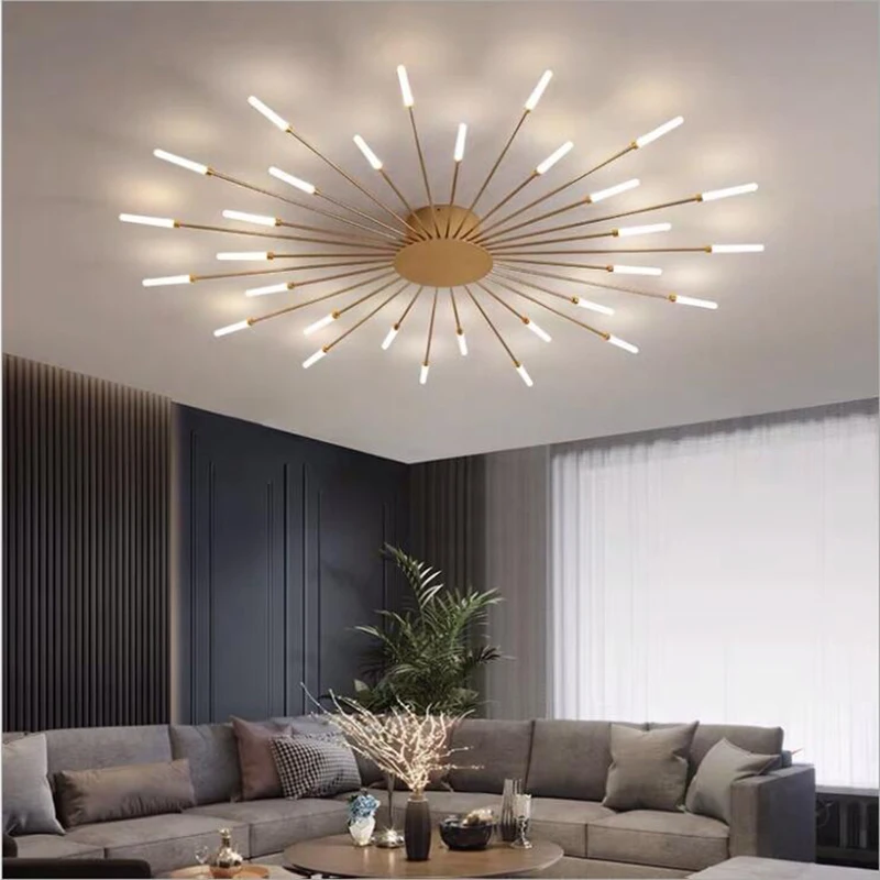 

Modern LED Chandeliers Nordic Original New Fireworks Simple Living/Dining Room Children's Room Starry Decoration Lighting