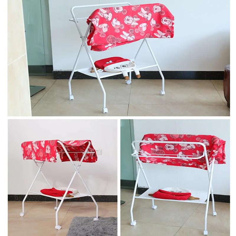 

Baby Bathtub Baby Care Toiletries Multifunctional Baby Bathtub Stand Baby Bathing Foldable Nursing Table
